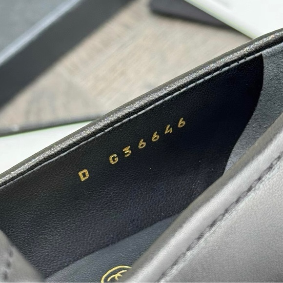 CHANEL Black Loafers with Gold Emblem - Picture 7 of 7